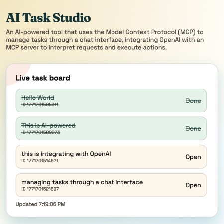 AI Task Studio